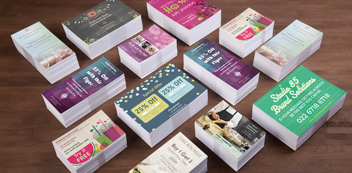 Flyer discount printing services